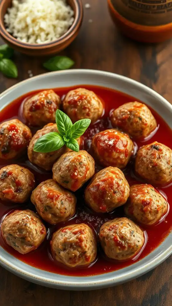 keto meatballs in sauce keto meatballs in sauce