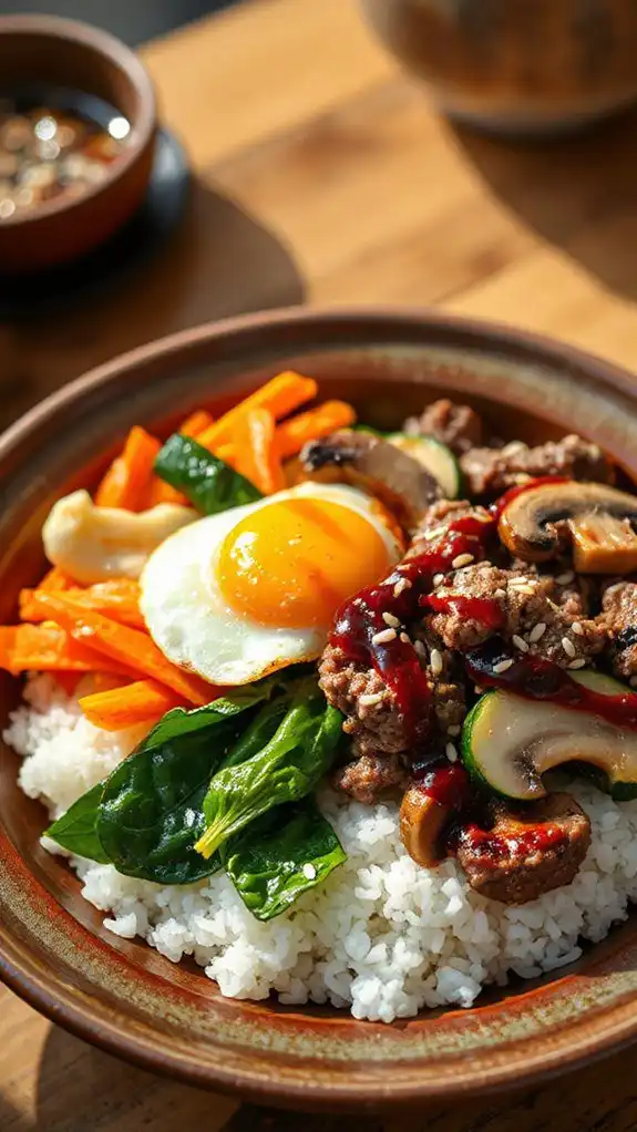 korean mixed rice dish