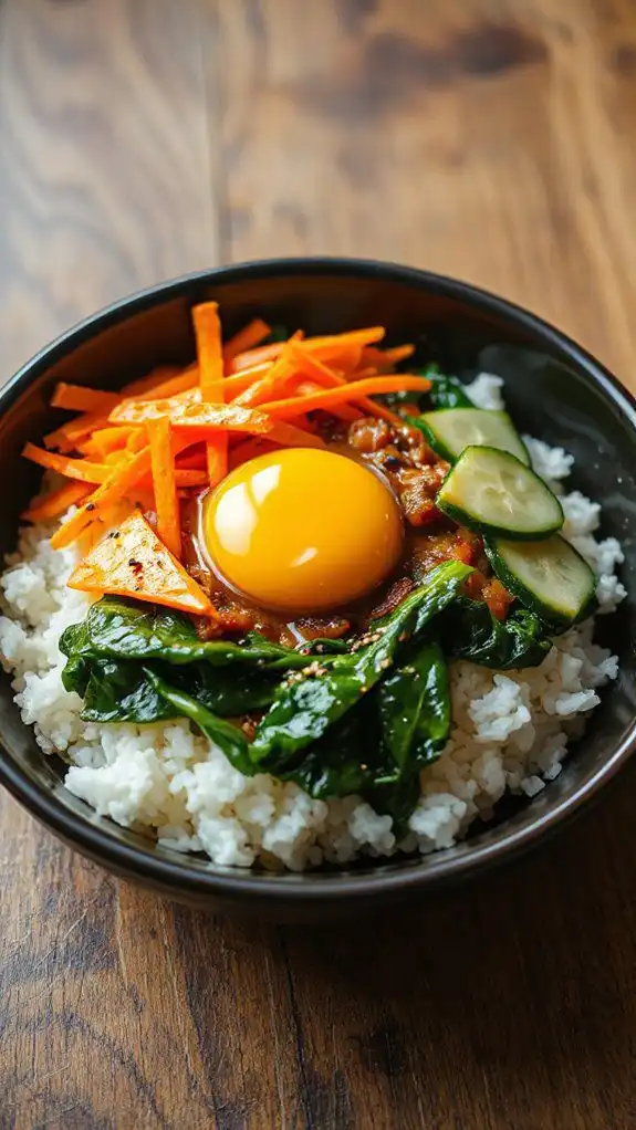 korean style mixed rice