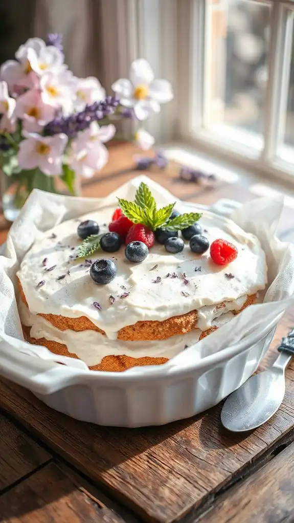 lavender honey dessert recipe
