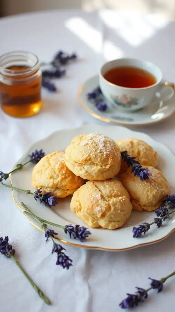 lavender infused sweet scones lavender infused sweet scones