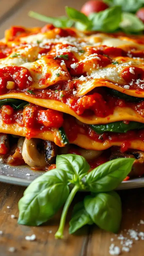layered vegetable pasta dish layered vegetable pasta dish