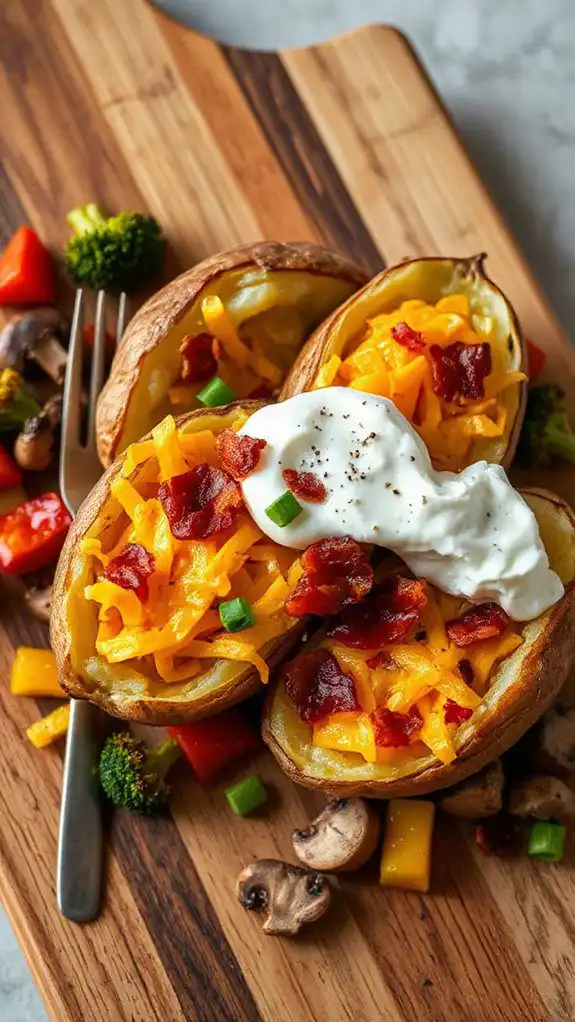 leftover loaded potato skins leftover loaded potato skins