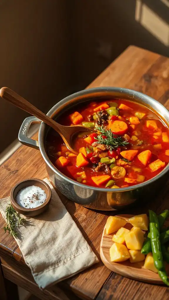 leftover vegetable stew soup leftover vegetable stew soup