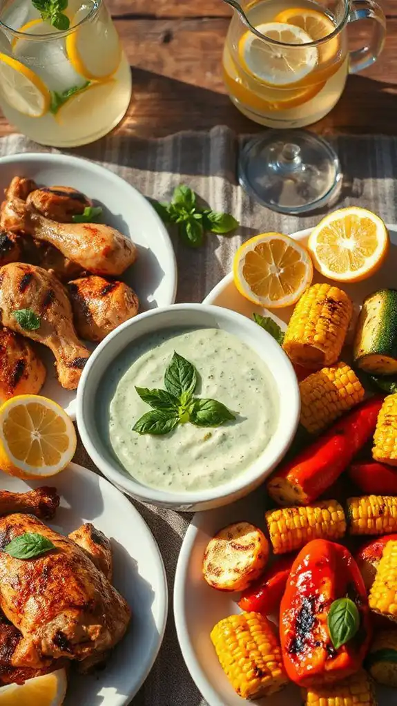 lemon basil creamy sauce