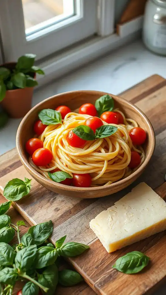 lemon basil pasta recipe