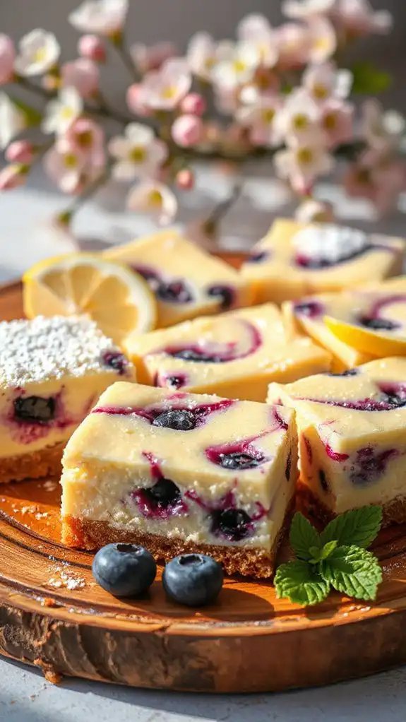 lemon blueberry cheesecake bars lemon blueberry cheesecake bars