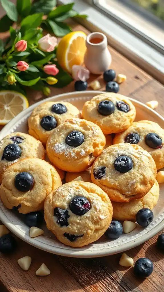 lemon blueberry cookies recipe