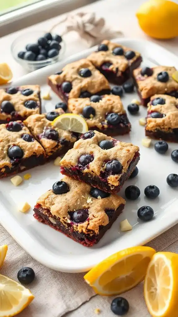 lemon blueberry dessert bars