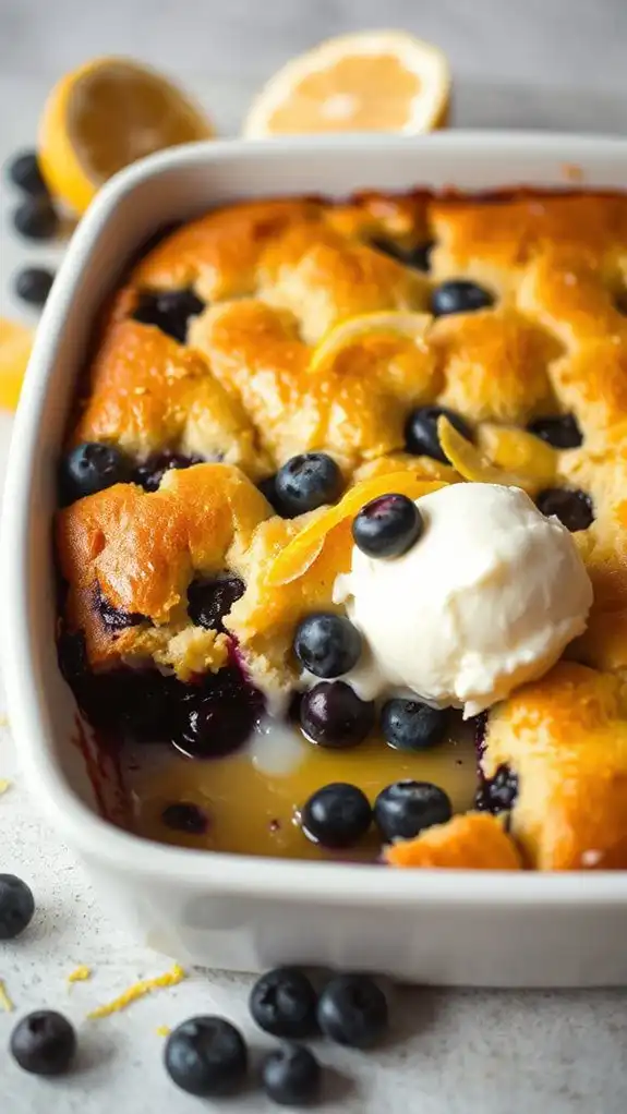 lemon blueberry dessert recipe