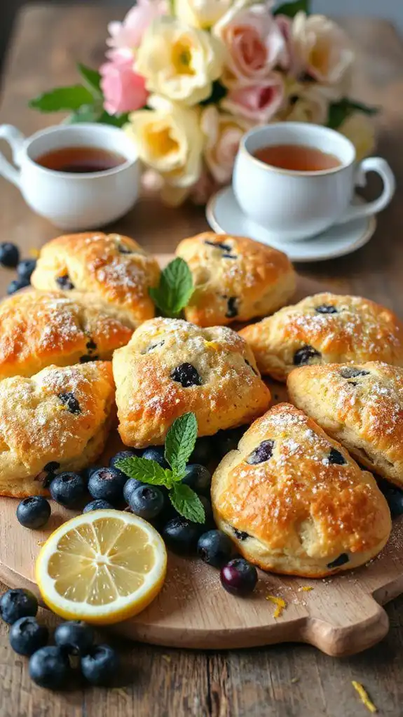 lemon blueberry scone recipe