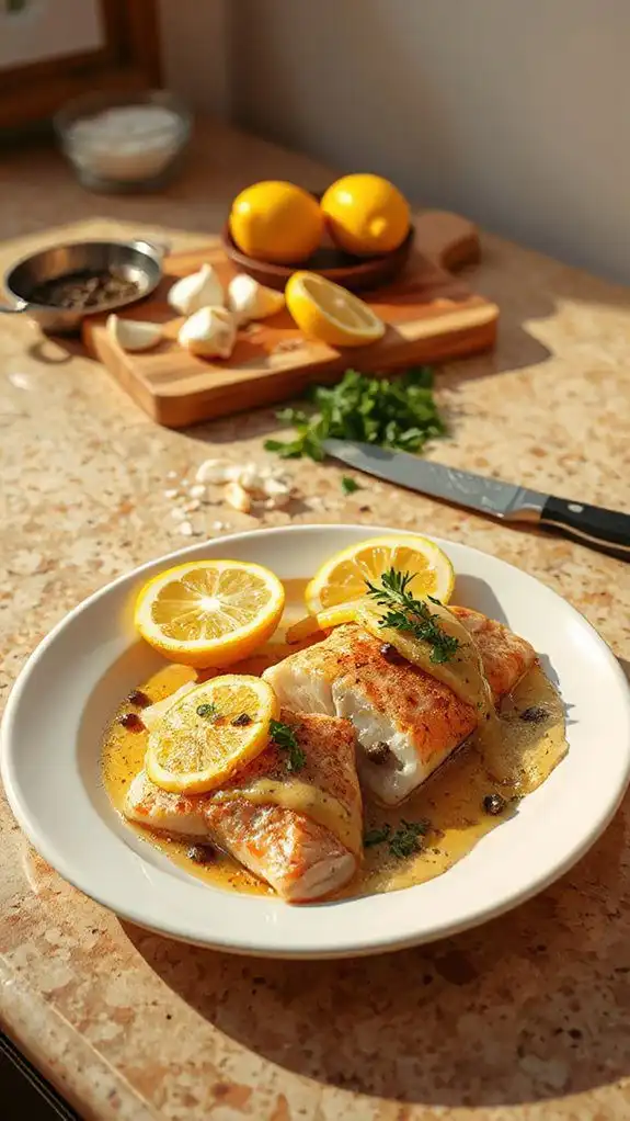 lemon butter sauce fish