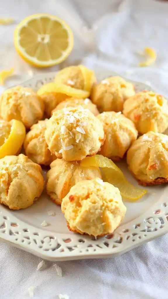 lemon coconut flavored treats lemon coconut flavored treats
