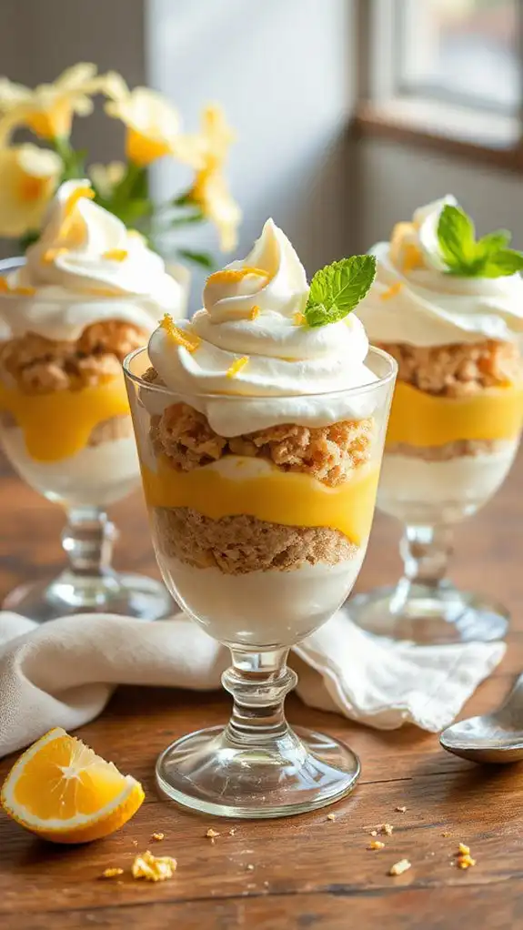 lemon curd pudding desserts