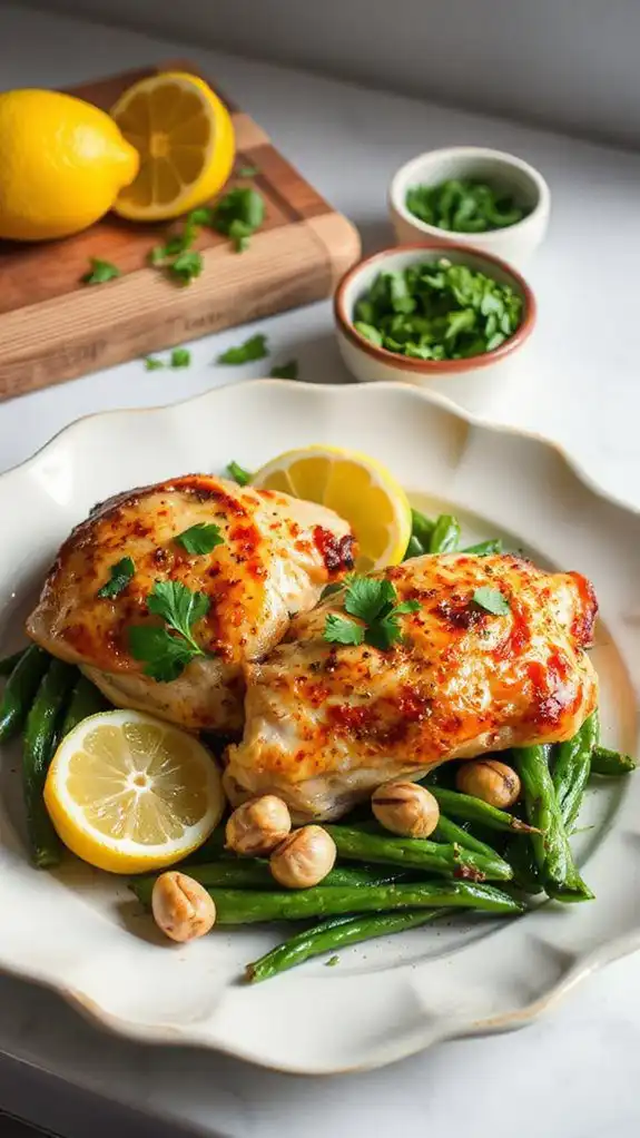 lemon flavored herb chicken