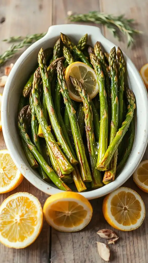 lemon garlic asparagus recipe