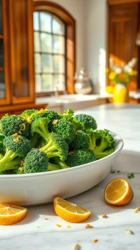 lemon garlic butter broccoli recipe