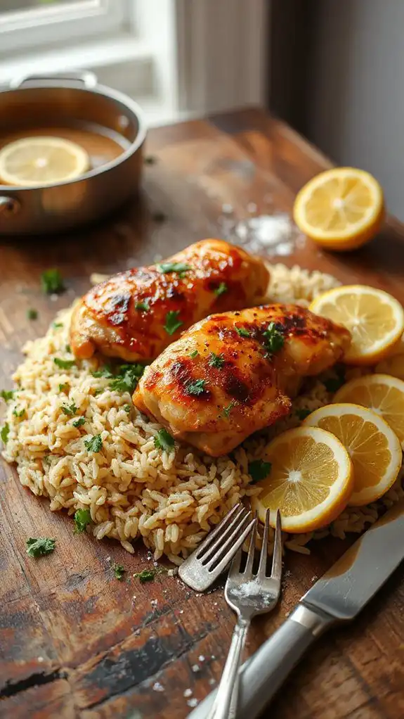 lemon garlic chicken recipe