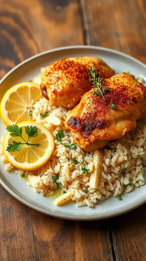 lemon garlic chicken recipe