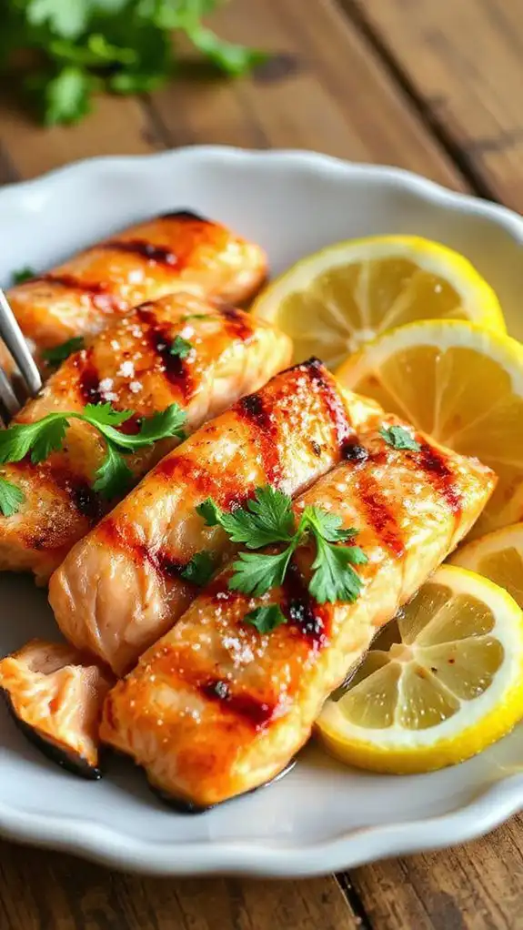 lemon garlic herb salmon lemon garlic herb salmon