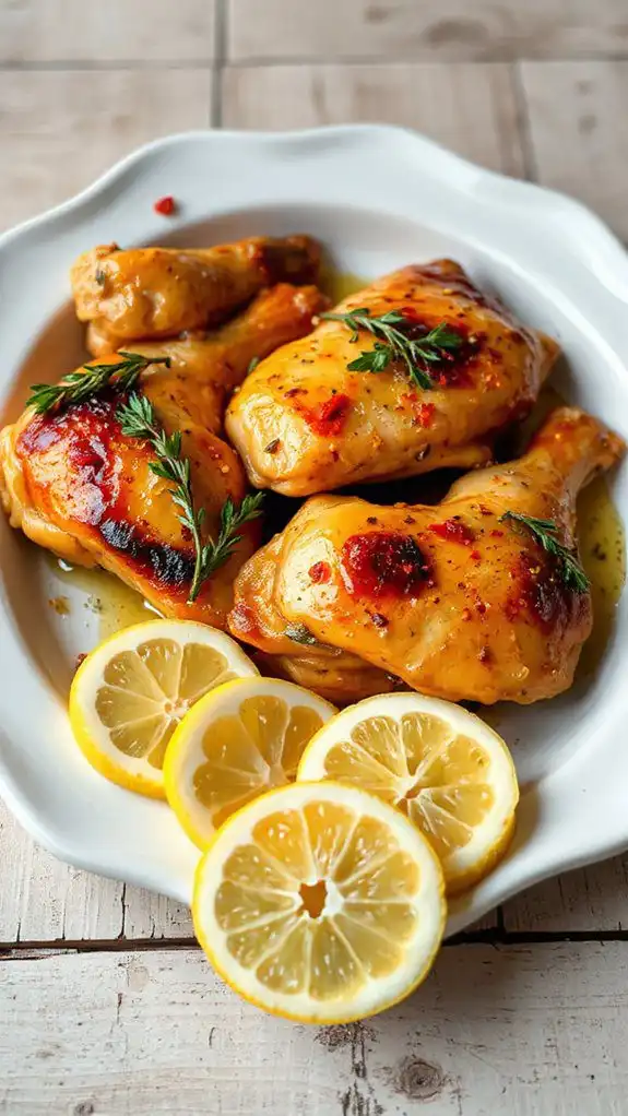 lemon garlic marinated chicken