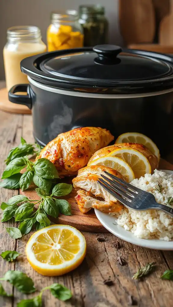 lemon garlic seasoned chicken