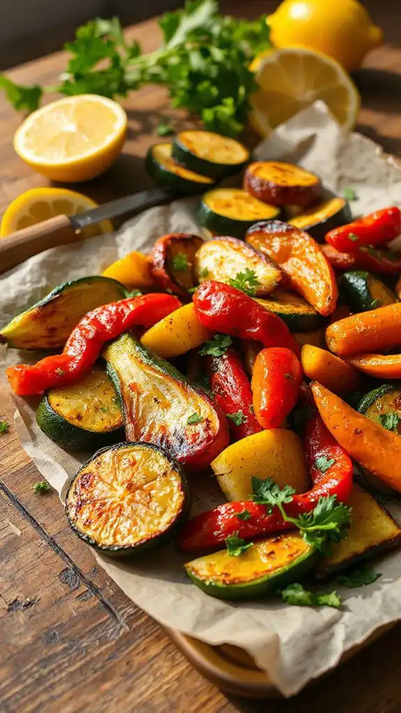 lemon garlic vegetable medley lemon garlic vegetable medley