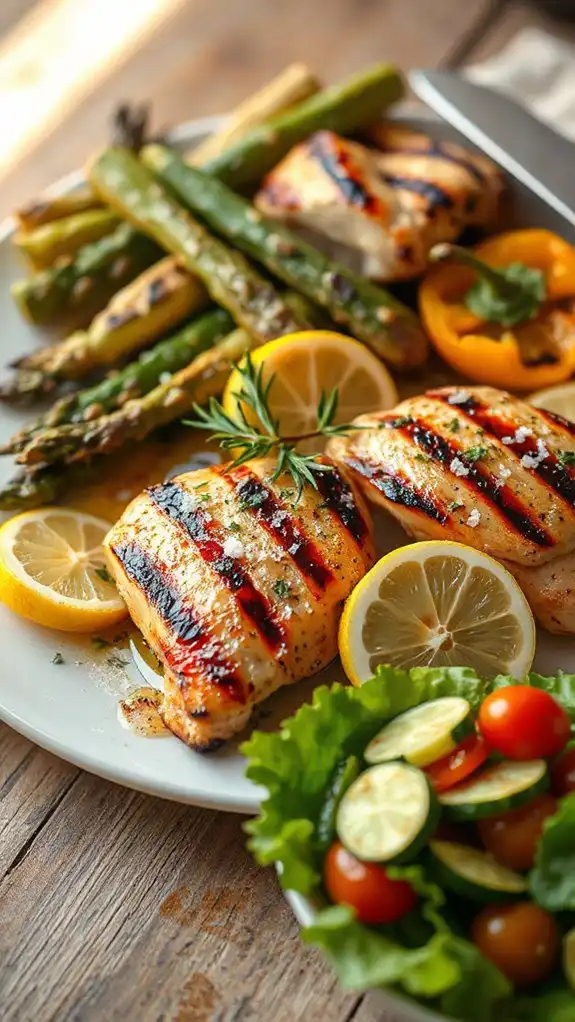 lemon herb grilled chicken