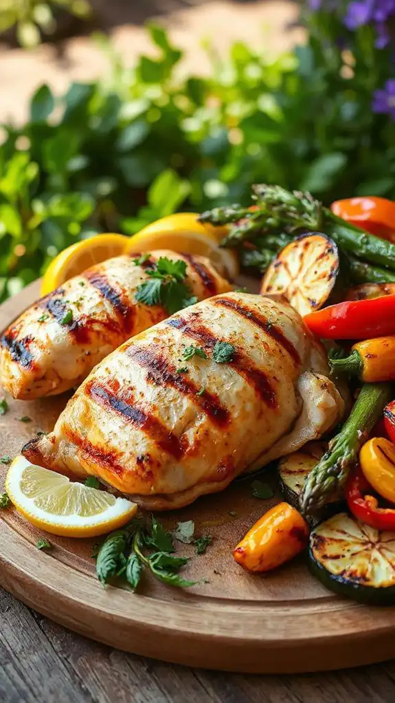 lemon herb grilled chicken lemon herb grilled chicken