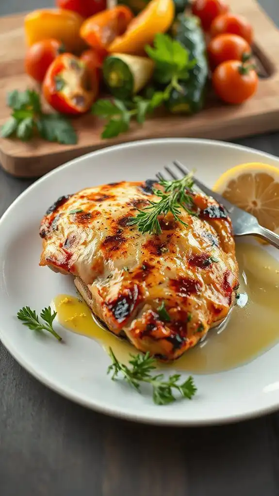 lemon herb grilled chicken