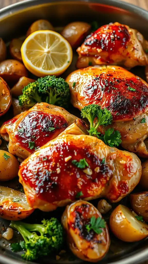 lemon herb roasted chicken