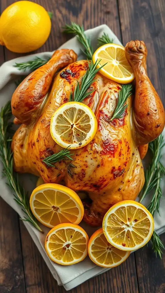 lemon herb roasted chicken