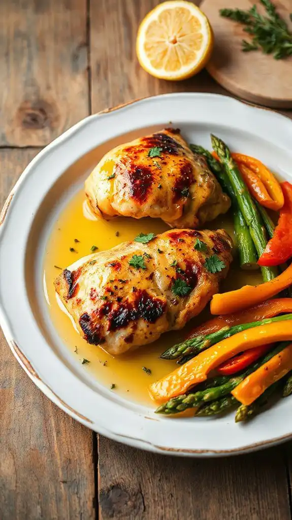 lemon infused chicken thighs recipe