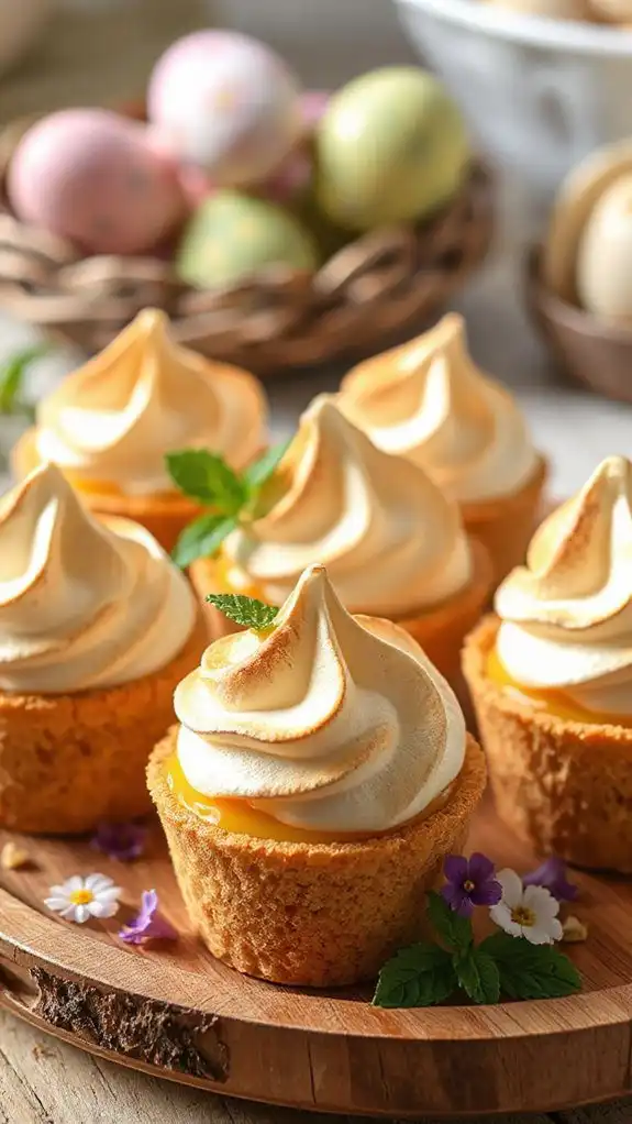 lemon meringue dessert cups