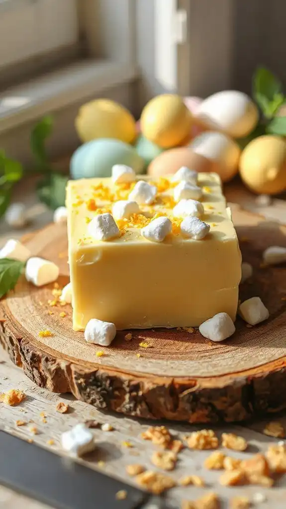 lemon meringue pie fudge