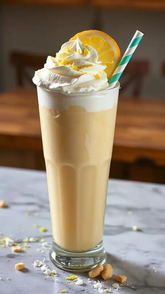 lemon meringue pie milkshake