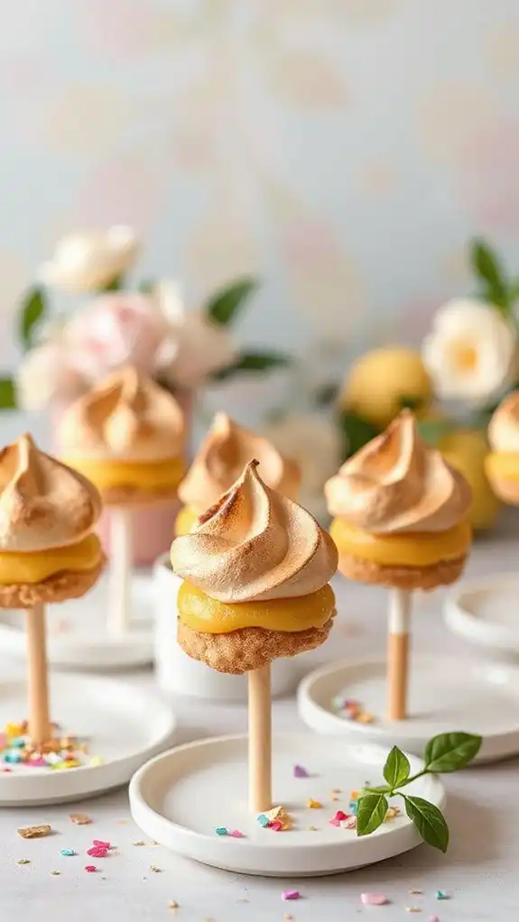 lemon meringue pie pops lemon meringue pie pops