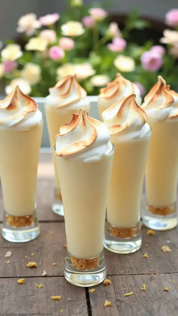 lemon meringue pie shots