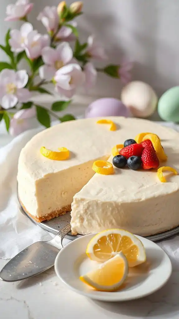 lemon no bake cheesecake recipe