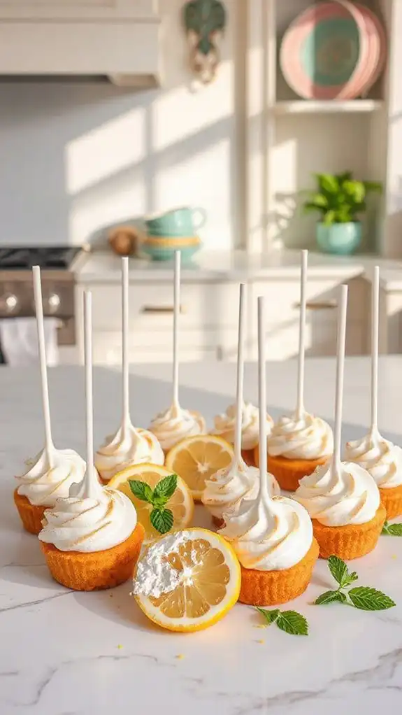 lemon pie on a stick