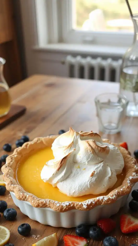 lemon pie with meringue surprise