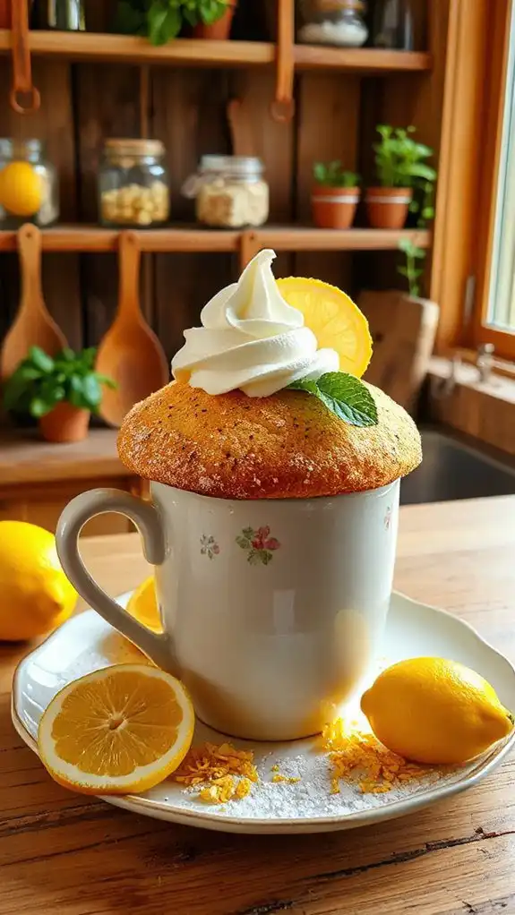 lemon poppy seed dessert