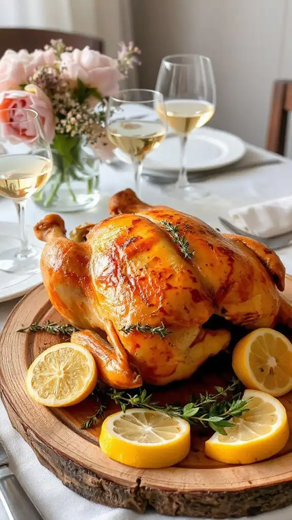lemon thyme infused chicken