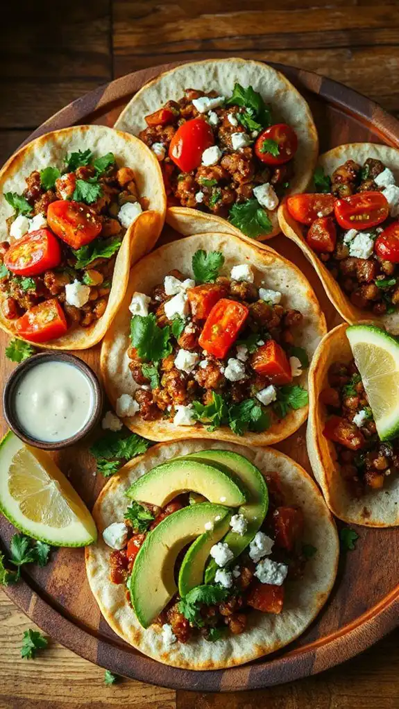 lentil tacos with moroccan spices lentil tacos with moroccan spices