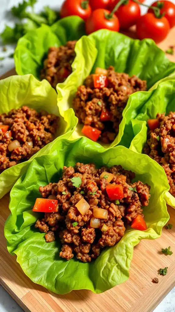 lettuce wrapped keto sloppy joes lettuce wrapped keto sloppy joes