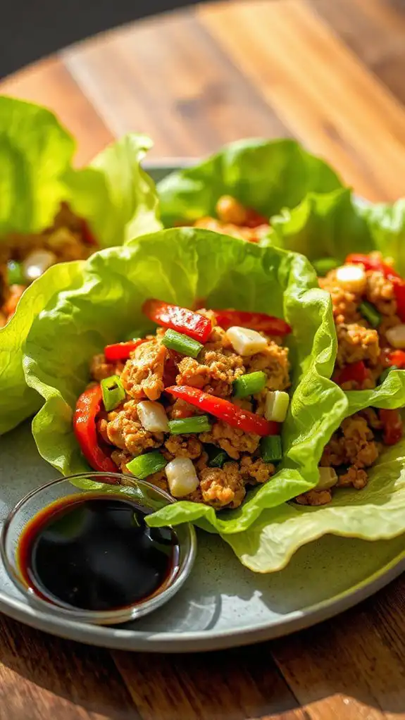 lettuce wraps with chicken