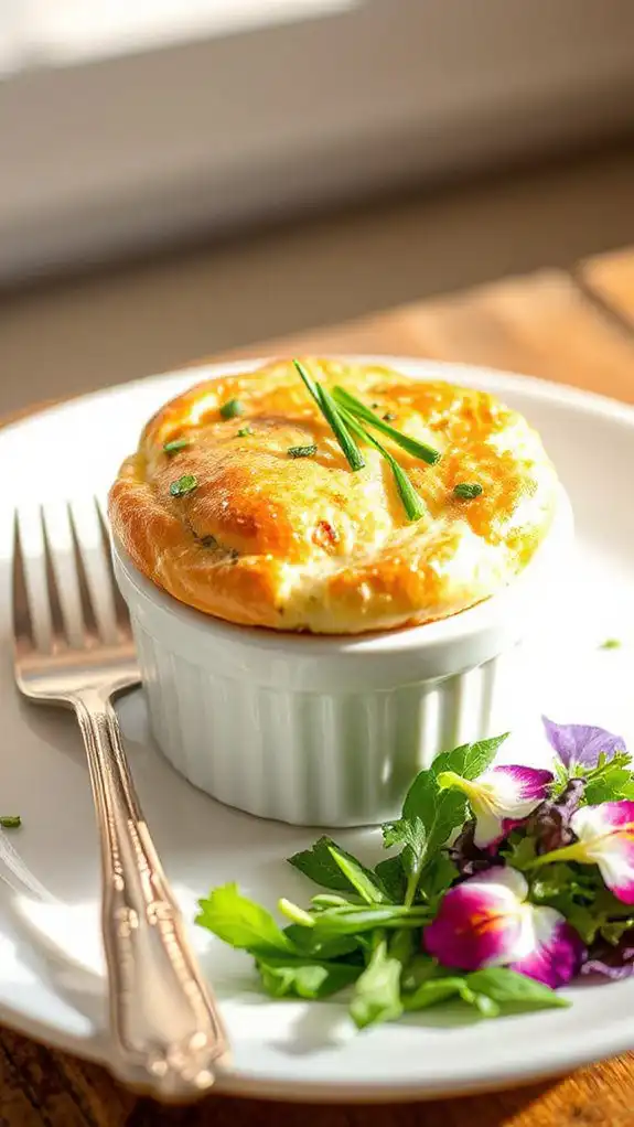 light and fluffy baked dish