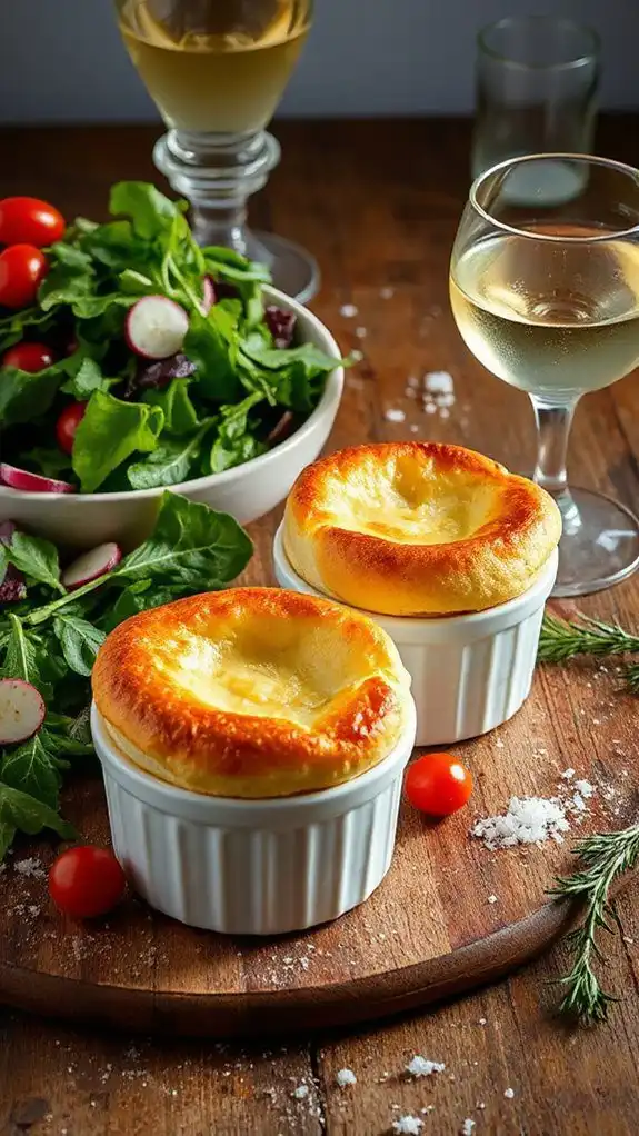 light and fluffy cheese souffl