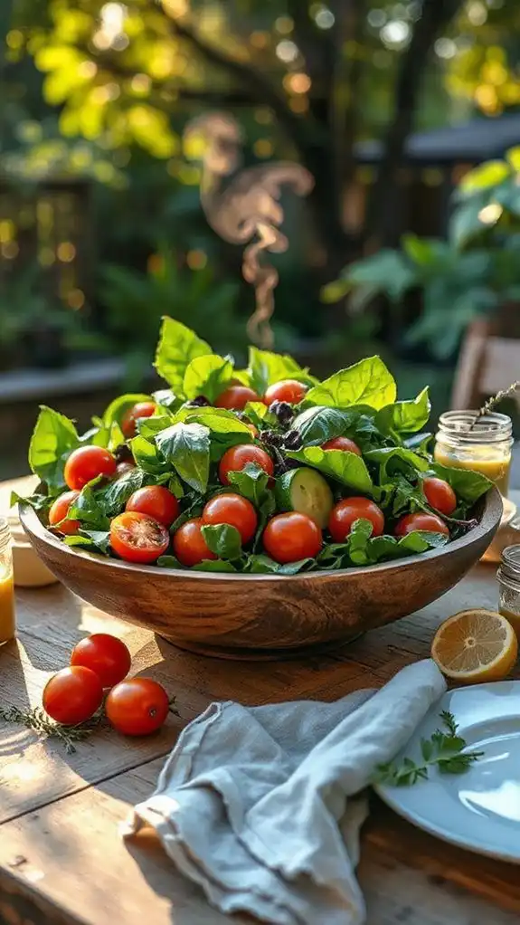 light and tangy dressing