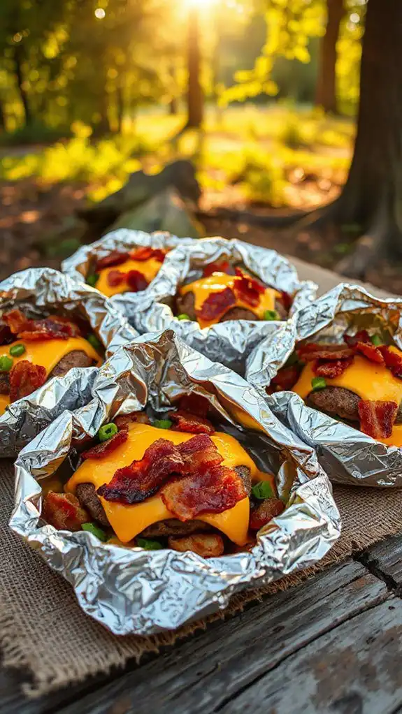 loaded potato burger packets loaded potato burger packets